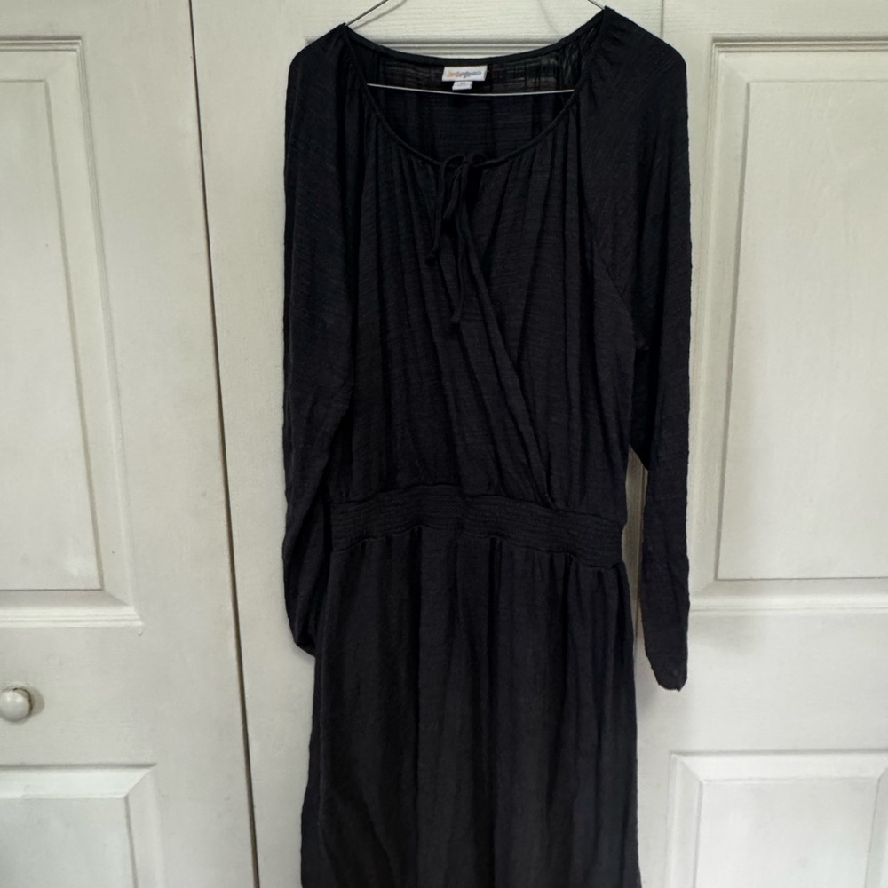 LuLaRoe Black Long Sleeve Dress